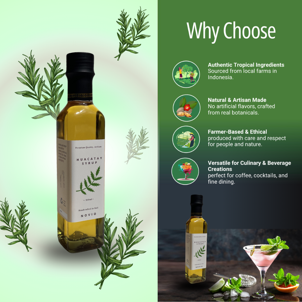 Huacatay Syrup