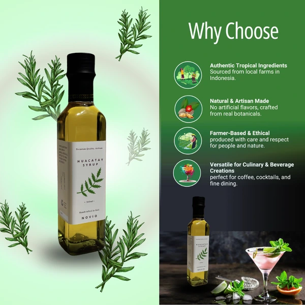 Huacatay Syrup