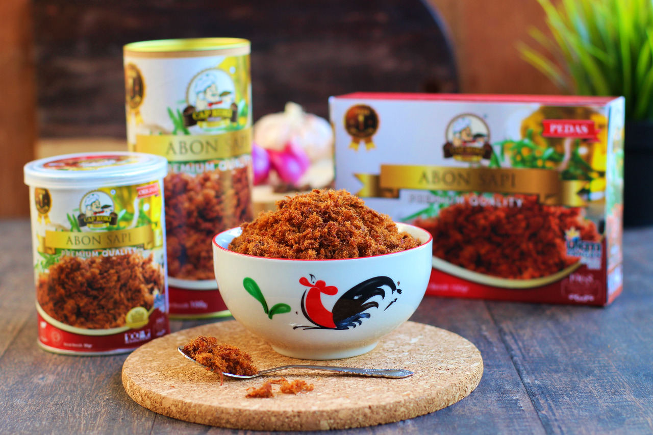 Abon Sapi Original 100 g (Standing Pouch)