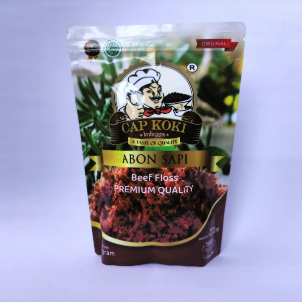 Abon Sapi Original 100 g (Standing Pouch)