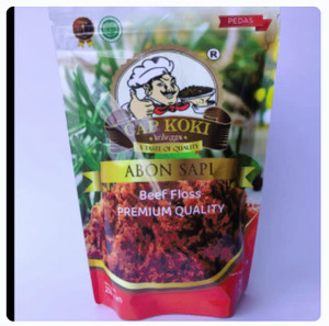 Abon Sapi Pedas 250 g (Standing Pouch)