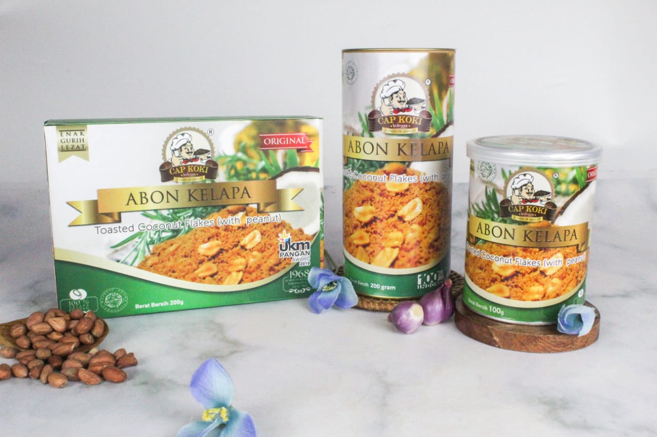 Srundeng Kelapa Original 100 g (Standing Pouch)