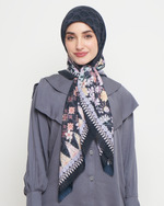 MIERTO Hijab Voal Eksklusif Tugu Monas & Ornamen Betawi Jakarta Heritage Series HJB10 Ultrafine Tryspan Voile Motif Khas Ibu Kota Cocok untuk Harian & Acara Spesial
