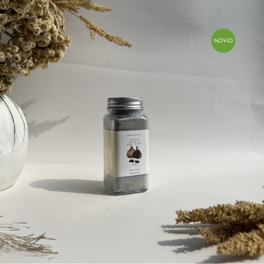 Blcak Garlic Koji Salt