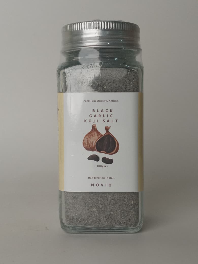 Blcak Garlic Koji Salt