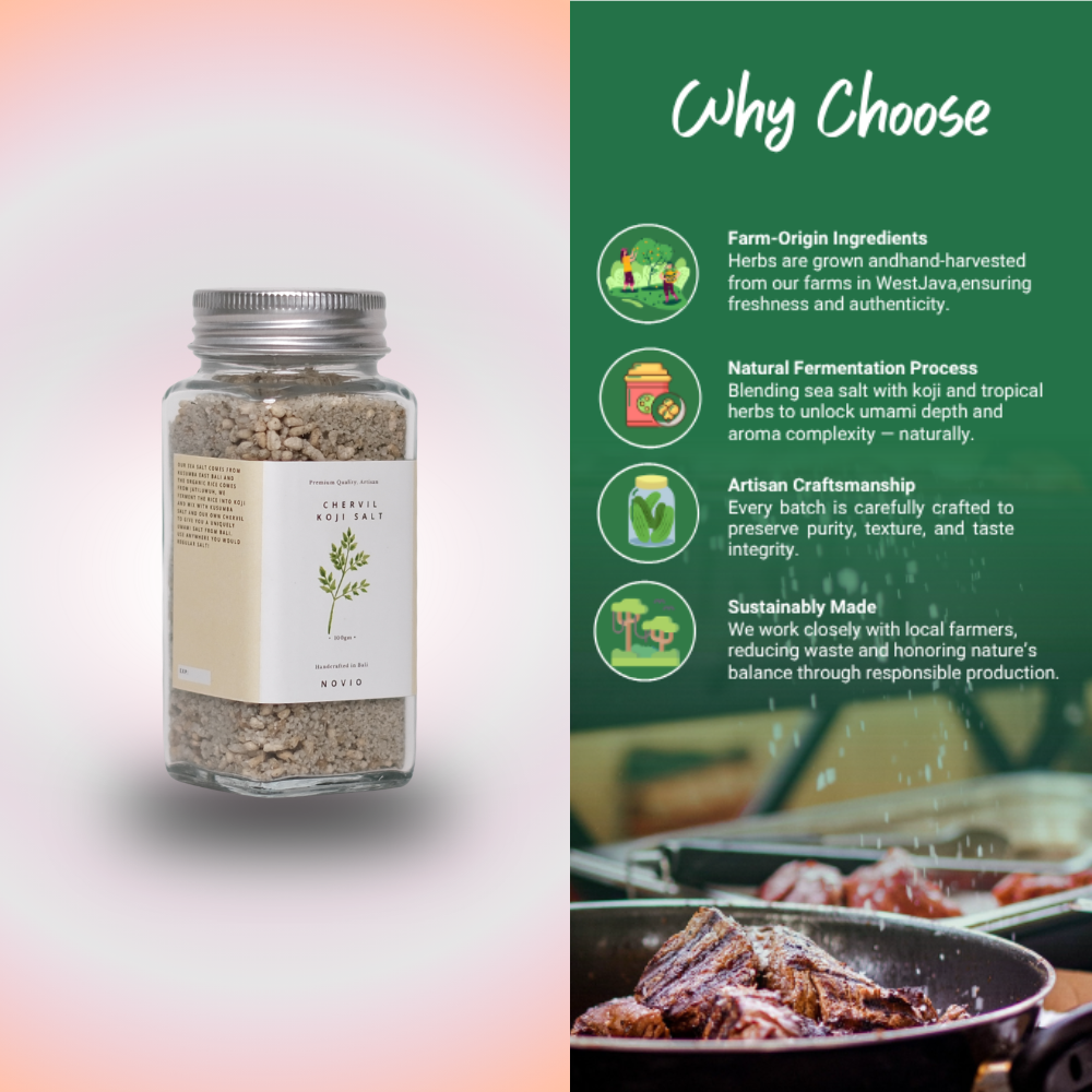 Chervil Koji Salt