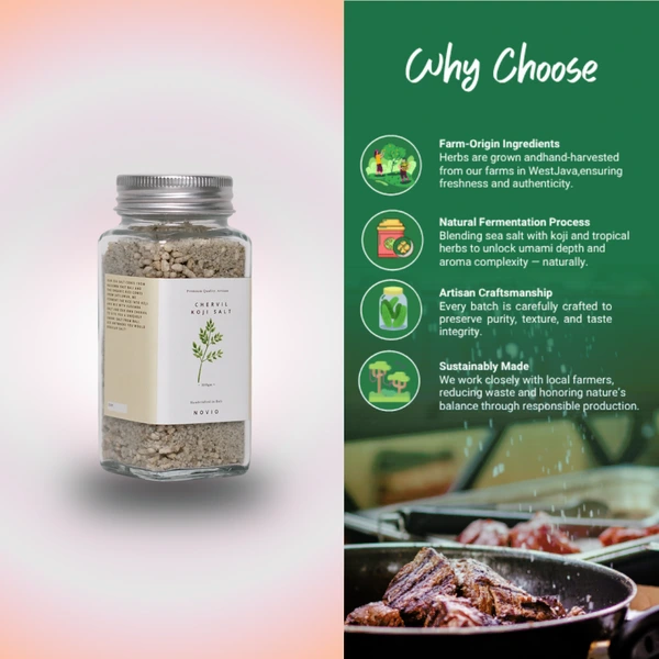 Chervil Koji Salt