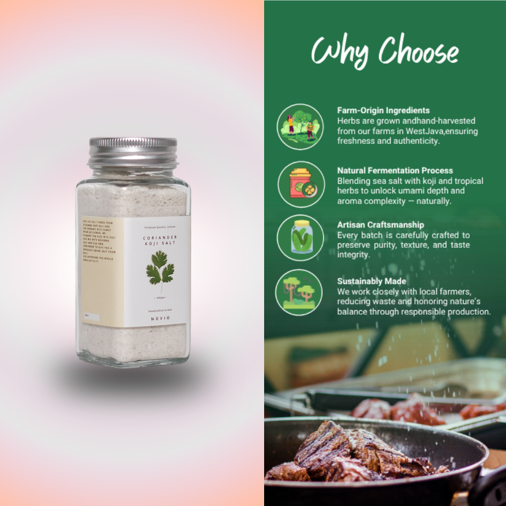Coriander Koji Salt