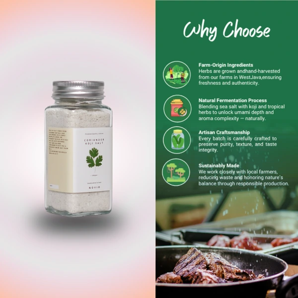 Coriander Koji Salt