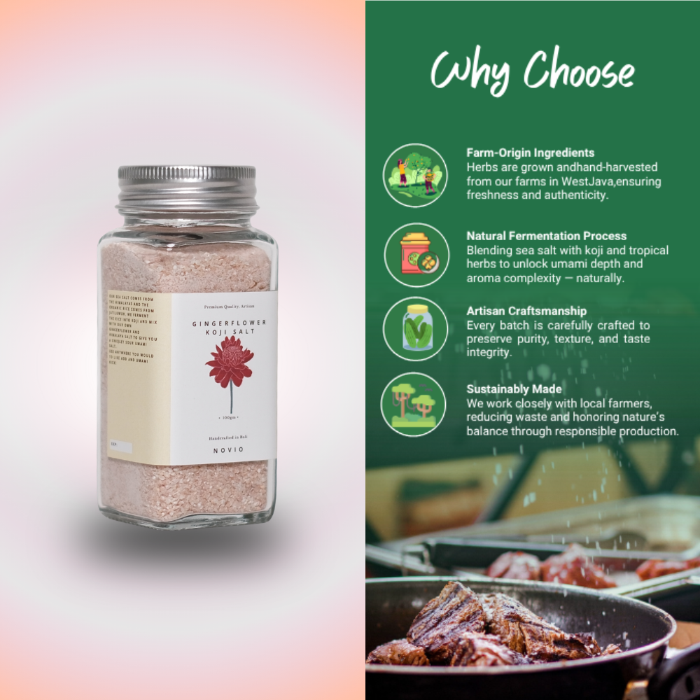 Ginger Flower Koji Salt