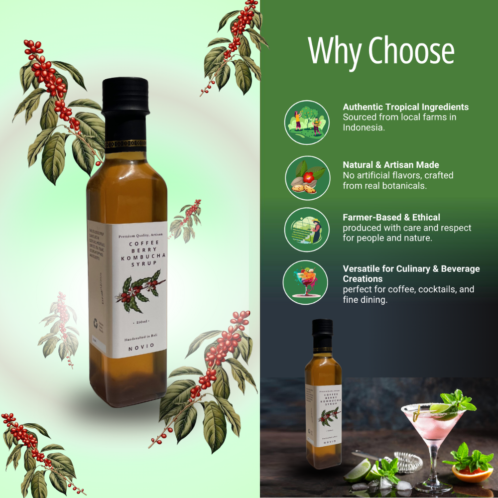 Coffeeberry Kombucha Syrup