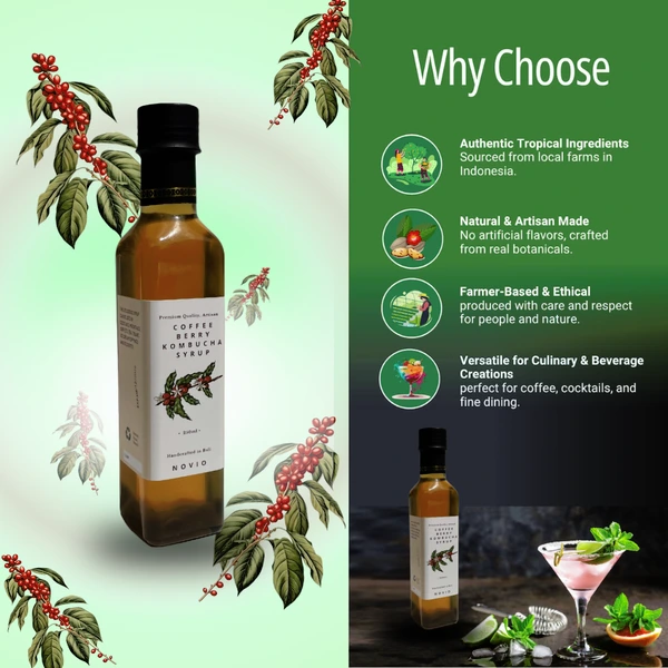 Coffeeberry Kombucha Syrup