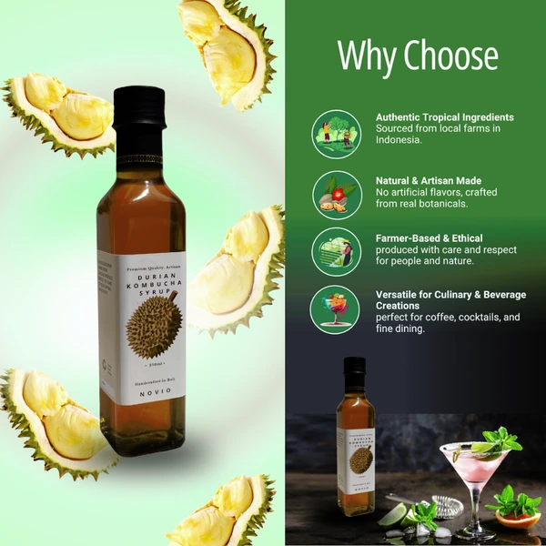 Durian Kombucha Syrup
