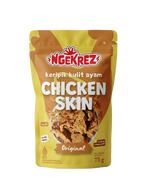 Original Keripik Kulit Ayam Krispi | NGEKREZ Chicken Skin Renyah Gurih Cemilan Enak Murah Snack Crispi Halal