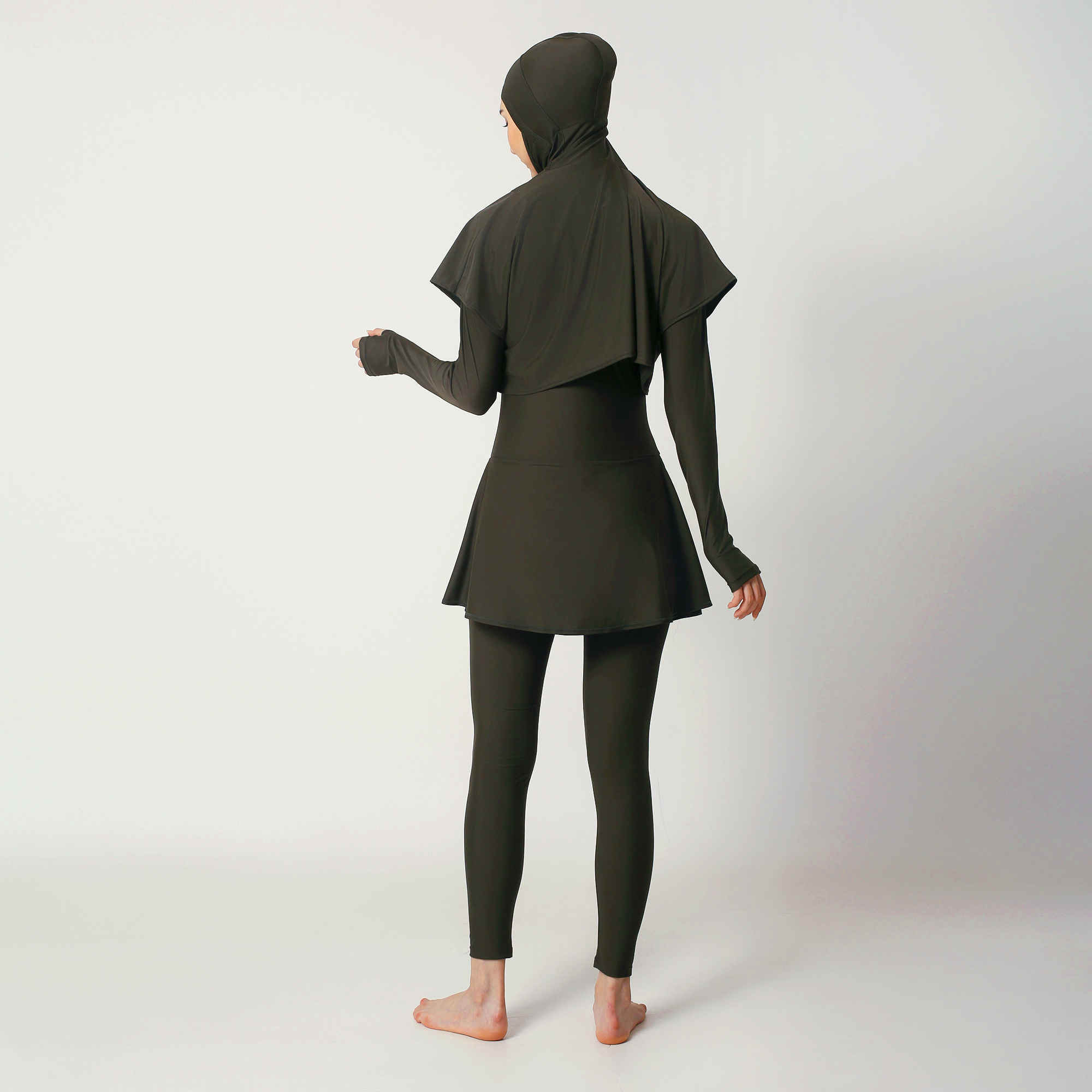 Medina Baju Renang Muslim Slim Fit Bolero All Army