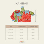 [3-12 TAHUN] LA RéALITE - KAMBAS SHIRT - KEMEJA ATASAN BATIK CAP ANAK CEWE COWO