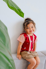 [1-8 TAHUN] LA RéALITE - DAKON TOP - BAJU ATASAN BLUS KEBAYA KUTU BARU BATIK JUMPUTAN ANAK PEREMPUAN CEWE