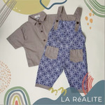 [1-7 TAHUN] LA RéALITE - BATTOA OVERALL SET - BAJU BATIK BAYI BALITA ANAK UNISEX CEWE COWO