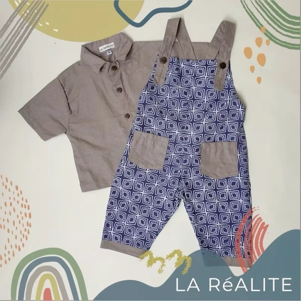 [1-7 TAHUN] LA RéALITE - BATTOA OVERALL SET - BAJU BATIK BAYI BALITA ANAK UNISEX CEWE COWO