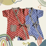 [6 BLN - 4 TH] LA RéALITE - RAKATA ROMPER UNISEX - BAJU BATIK BAYI , BALITA , ANAK