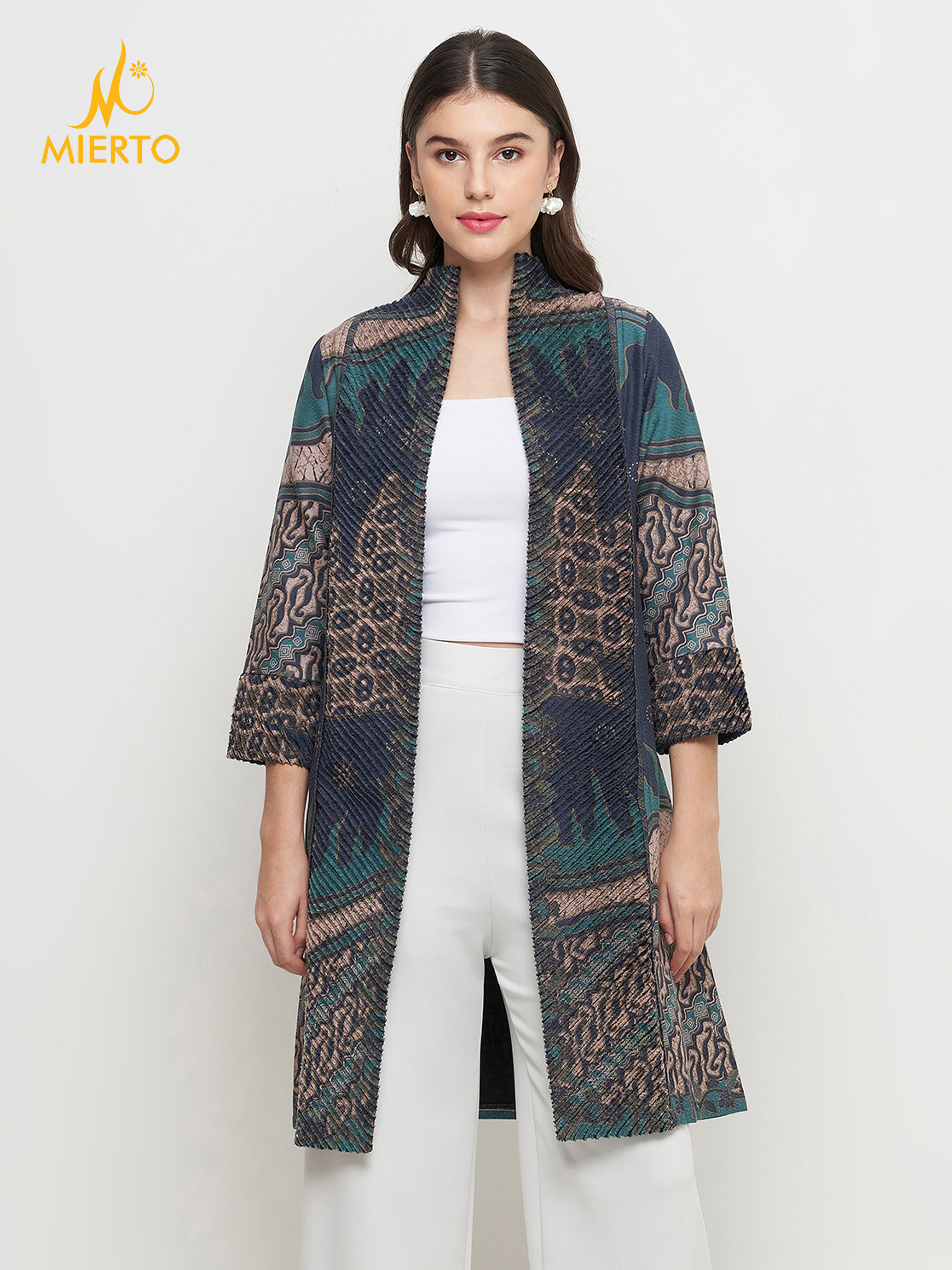 MIERTO - Outer / Blazer Batik Alana Series ZM03