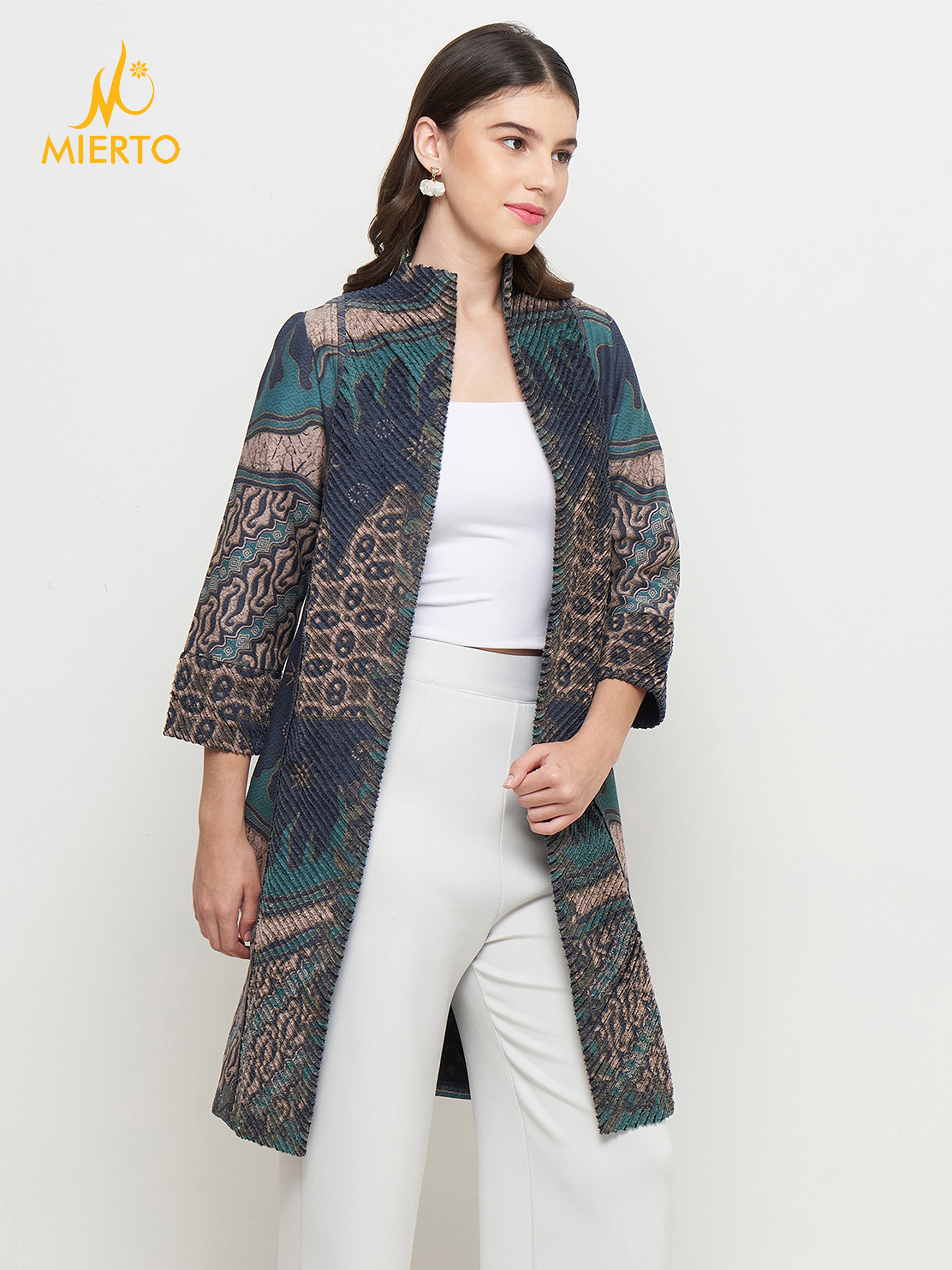 MIERTO - Outer / Blazer Batik Alana Series ZM03