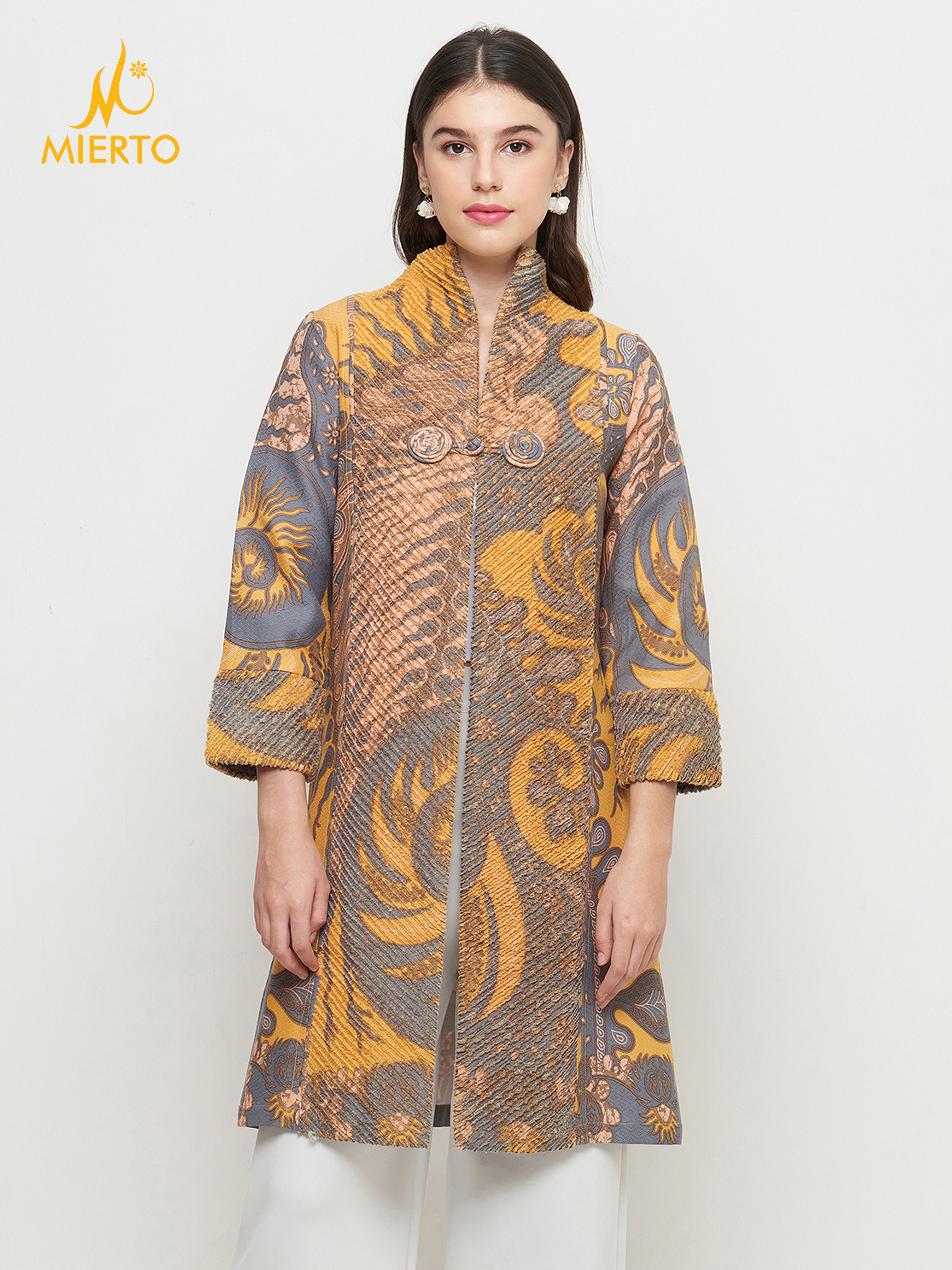 MIERTO - Outer / Blazer Batik Alana Series ZM03