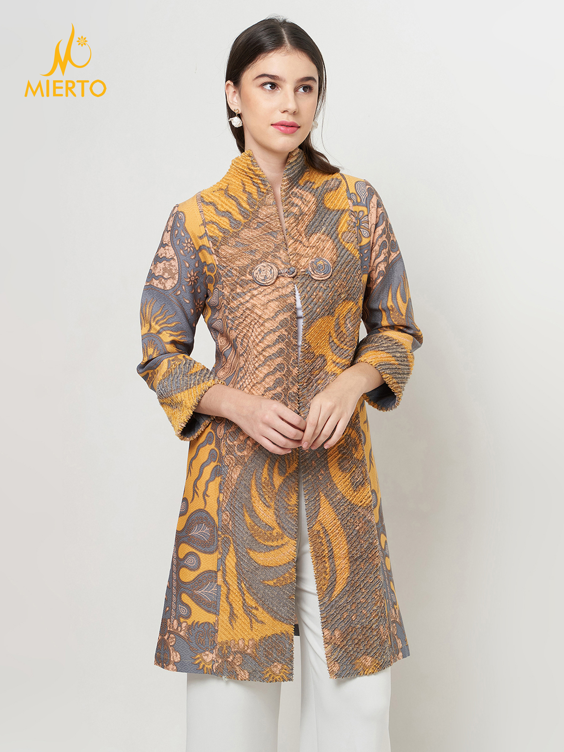 MIERTO - Outer / Blazer Batik Alana Series ZM03