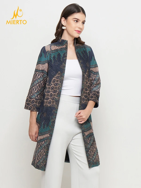 MIERTO - Outer / Blazer Batik Alana Series ZM03