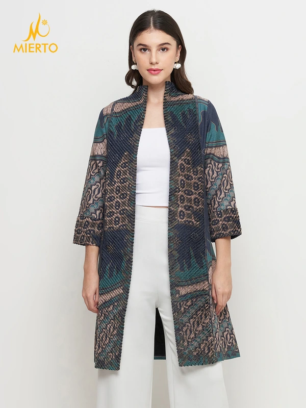 MIERTO - Outer / Blazer Batik Alana Series ZM03