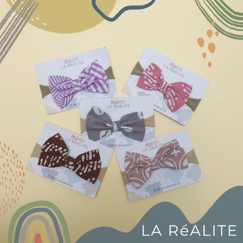 LA RéALITE - FAILONGA HEADBAND - BANDANA NYLON - BANDO BAYI BABYGIRL