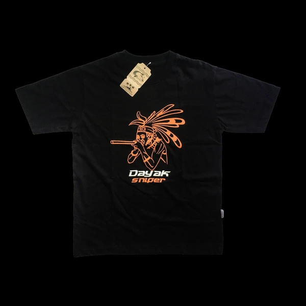 kaos jukut - dayak sniper kaos oleh oleh samarinda khas kaltim