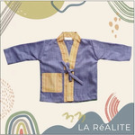 LA RéALITE - BENDE OUTER - OUTER LURIK LUARAN BAJU ANAK BALITA UNISEX CEWE COWO