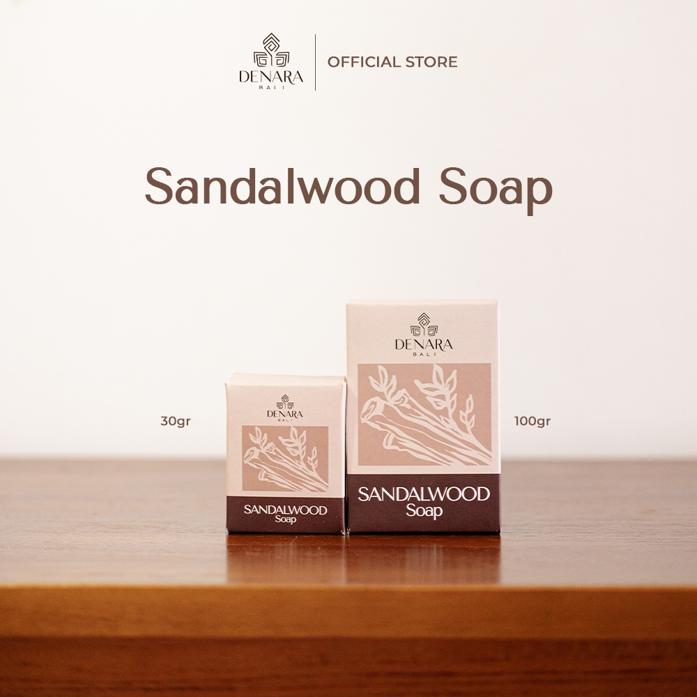 Denara Bali Basic Natural Soap 30gr | Gentle & Fresh Cleanser  (Sabun Alami Lembut dan Melembapkan)