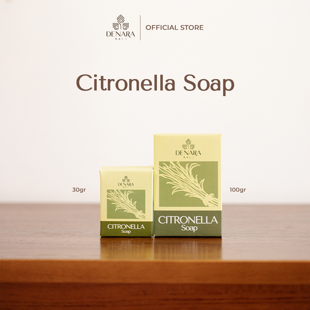 Denara Bali Basic Natural Soap 30gr | Gentle & Fresh Cleanser  (Sabun Alami Lembut dan Melembapkan)