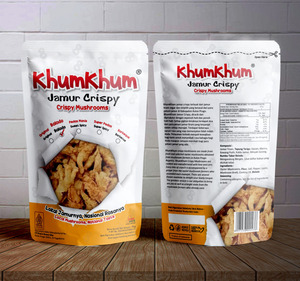 Keripik Jamur Tiram KhumKhum Balado 75Gram