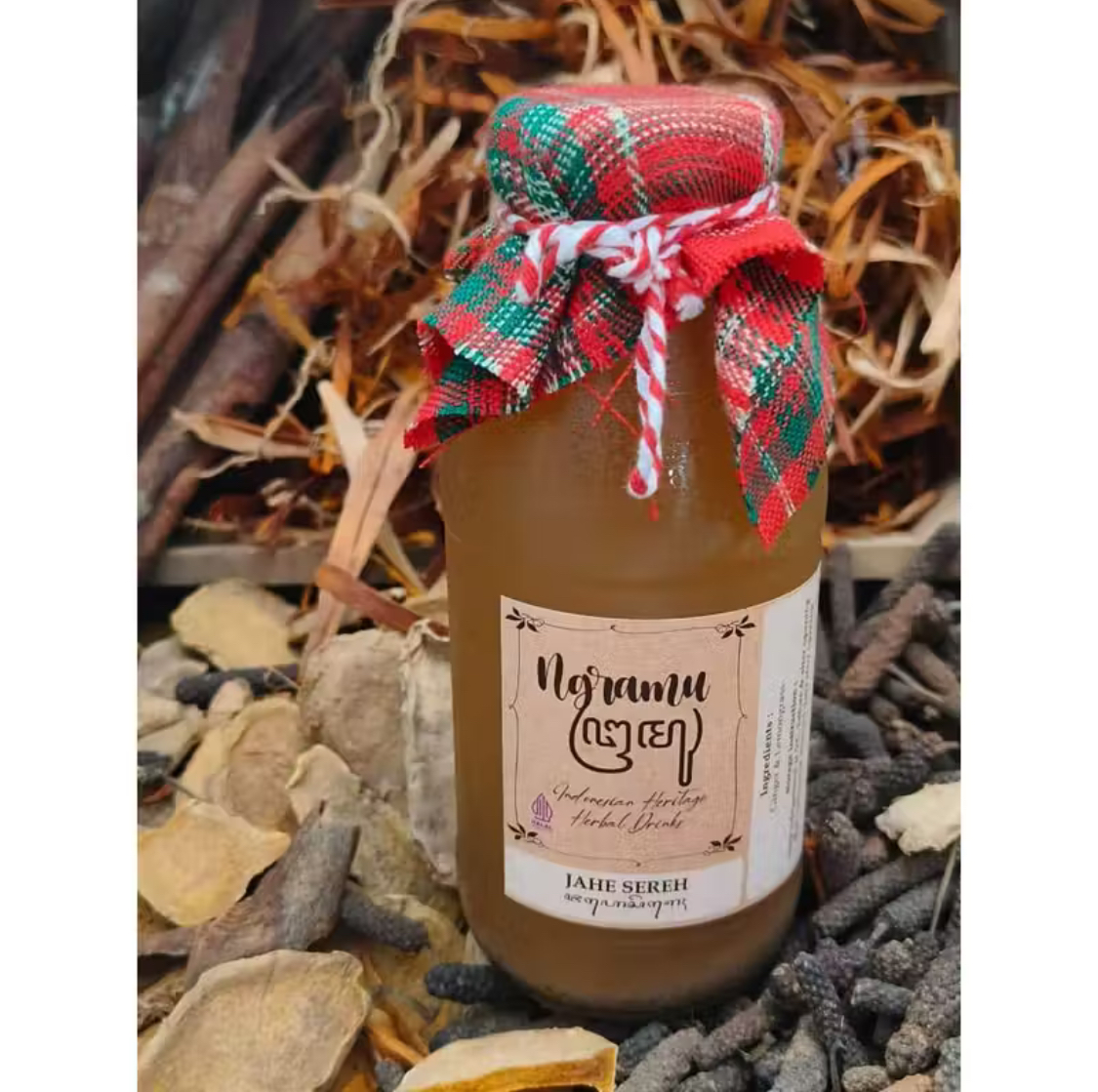 Ngramu Djamoe Jahe Sereh Jamu Siap Minum