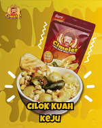 Cimeler Cilok Kuah Keju