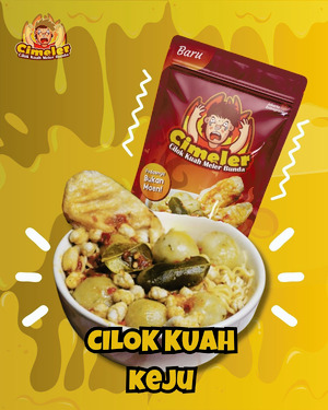 Cimeler Cilok Kuah Keju