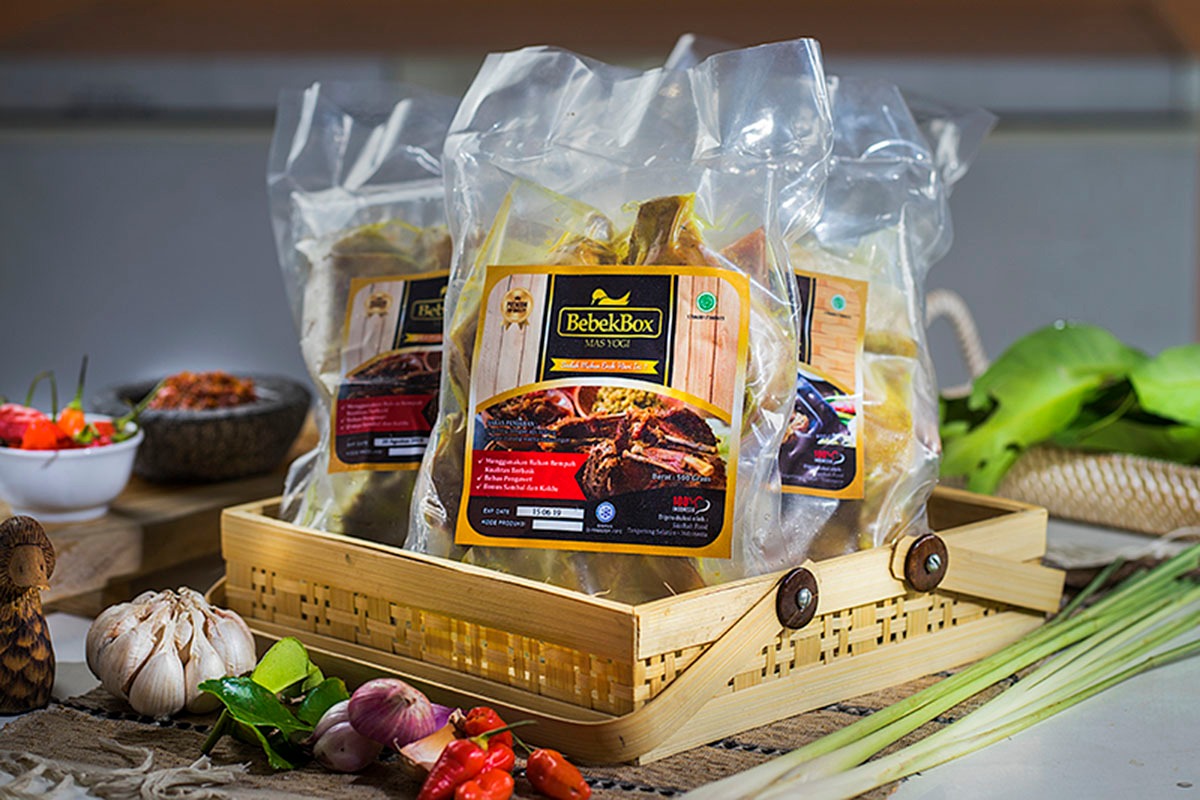 Bebek ungkep Mas Yogi