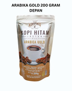 ARABIKA GOLD 200 gram Kopi Hitam Tanpa Ampas / Spray Dried Instant Coffee / Kopi Tanpa Ampas