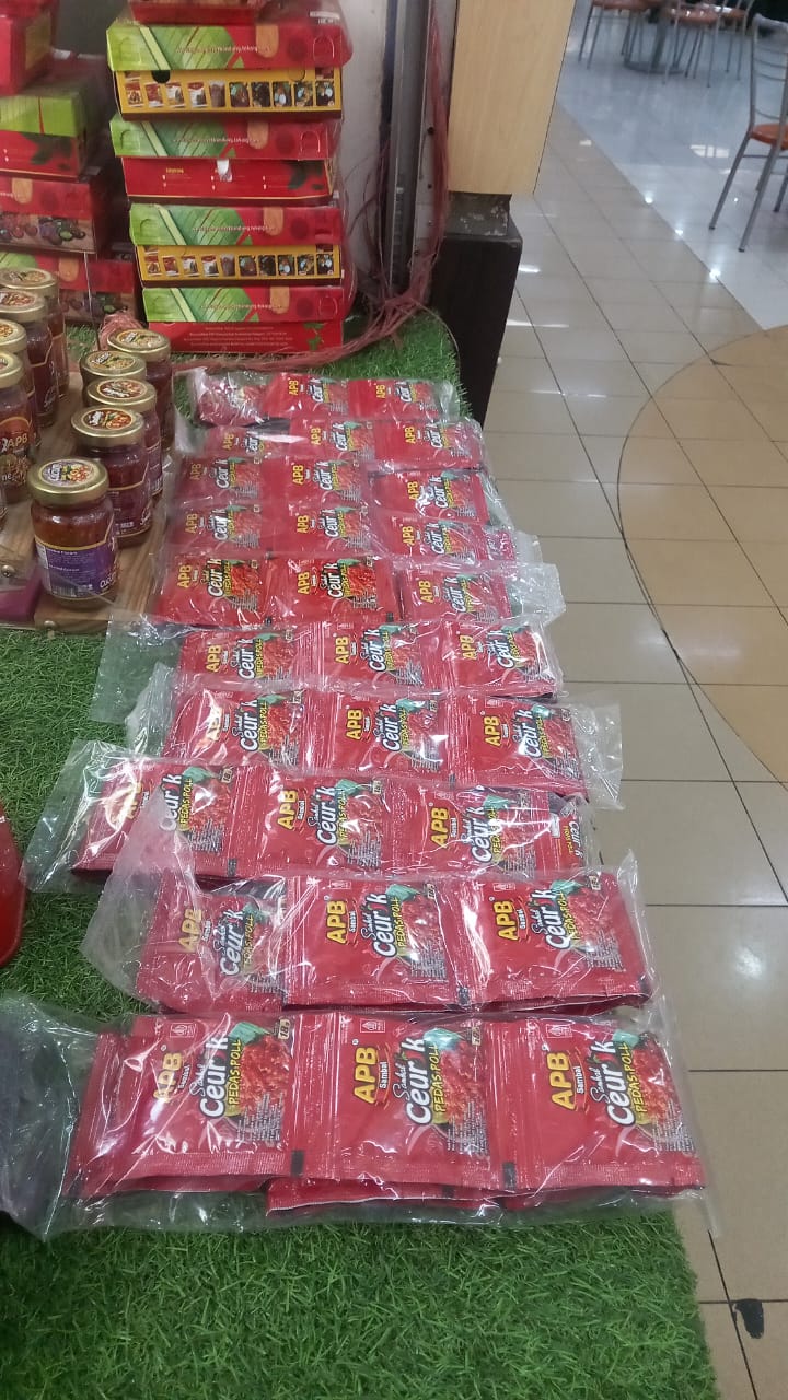 APB SAMBAL CEURIK  (SAMBAL BAWANG) 18 gr isi 10 Sachet