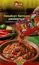 APB SAMBAL CEURIK  (SAMBAL BAWANG)  Sachet 18 gr