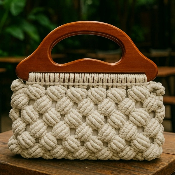 Aluna Macrame Bag Unik Lucu Elegan Mewah Berkelas Tas Wanita
