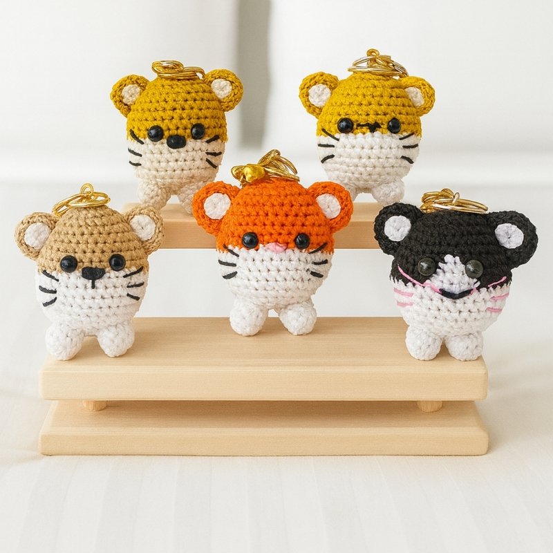 Joy Head Crochet Chain Unik Lucu Bagcharm