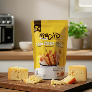 MACIIS Ummben Cheese Stick Keju Edam Pouch 80g Cemilan Anak Dewasa Homemade Tanpa MSG Halal