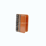 KAINNESIA Kymani Passport Cover - Tenun Kulit Sapi Asli