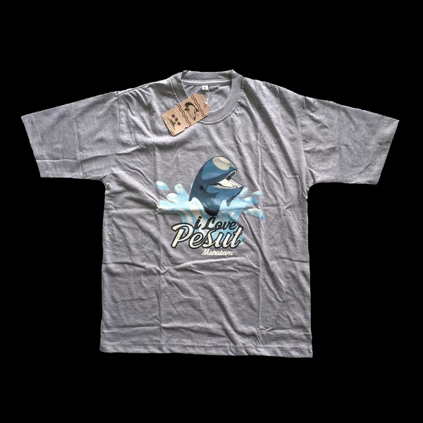 kaos jukut - love pesut kaos oleh oleh samarinda khas kaltim