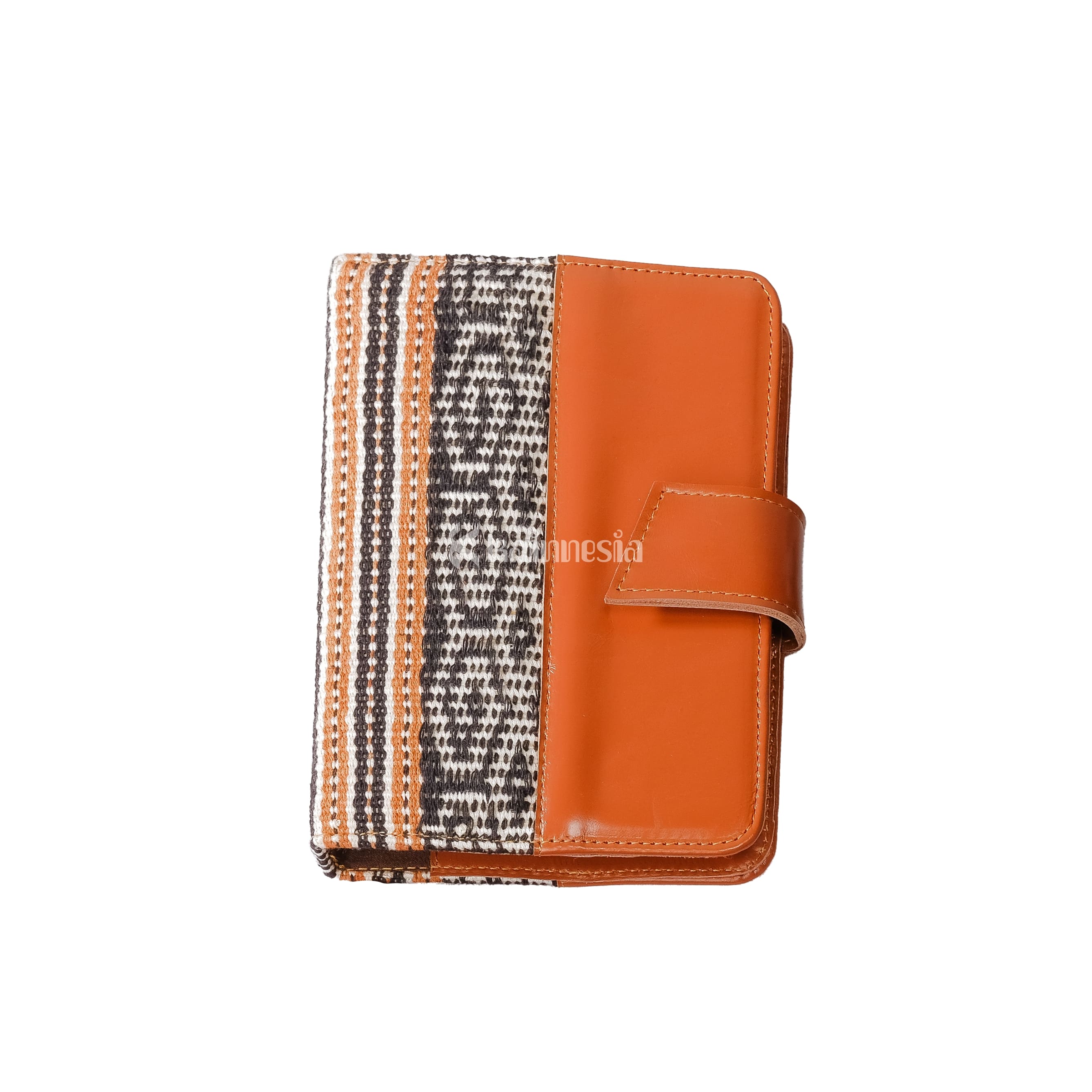 KAINNESIA Bintari Notebook - Tenun Kulit Sapi Asli