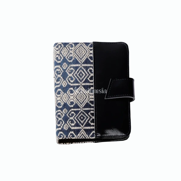 KAINNESIA Bintari Notebook - Tenun Kulit Sapi Asli